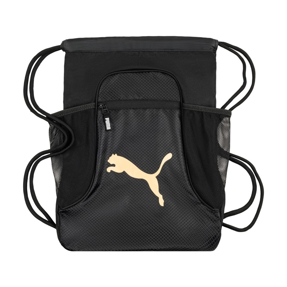 BNWT Puma Evercat Equinox Carrysack 
in Black & Gold. 
Cinch Drawstring Backpack
